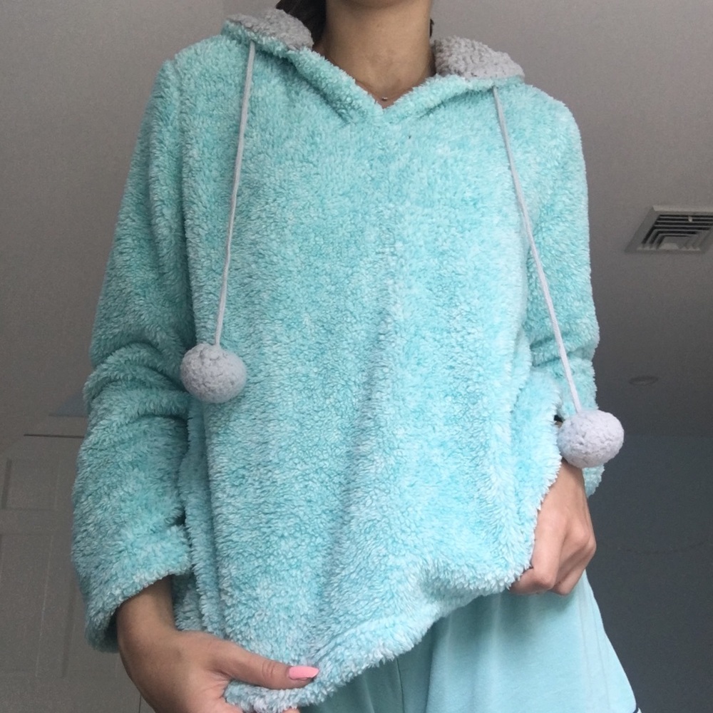 Pj Couture fuzzy hoodie